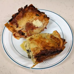 Naked City Pizza Catering 03/29/21: White Lasagna vs Red Lasagna