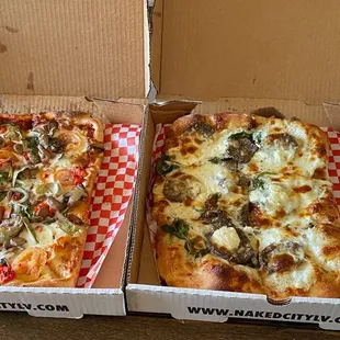 pizza, food