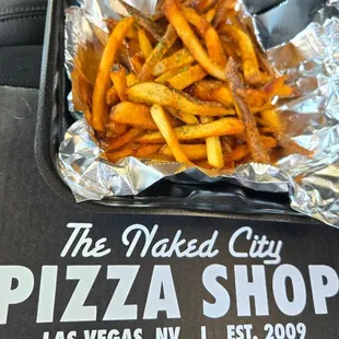 Great tasting fries, much better than most places offer.