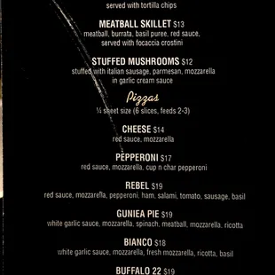 Temporary limited menu, full menu (including breakfast starts on 8/5