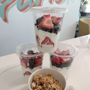 New parfait options
