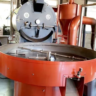 a coffee roasting machine