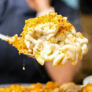 Delicious mac &amp; cheese from Naked Farmer