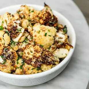 Order roasted cauliflower from Naked Farmer
