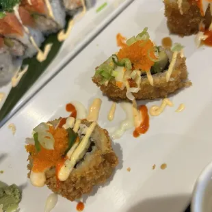 sushi, sashimi, sushi and sashimi, food