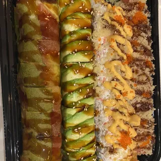Green Caterpillar Roll