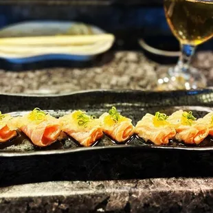 Salmon Carpaccio