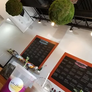 Pitaya(dragon fruit) bowl &amp; herm strong smoothie!! Delicious and nutritious!