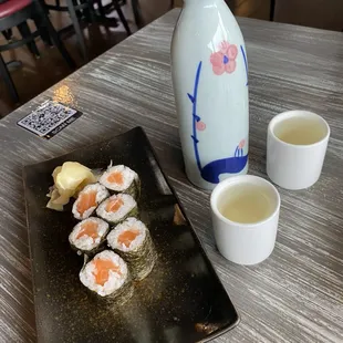 sushi and sashimi, food, sashimi, sushi