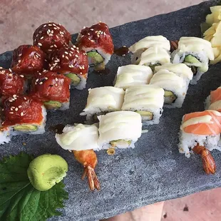 food, sushi and sashimi, sashimi, sushi