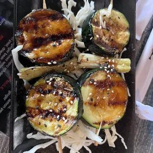 Zucchini Yakitori
