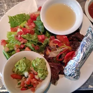 Monday special is fajitas! $9.99! Not 2 bad:)