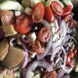 Greek Potatoes Bowl!!!