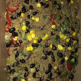 Vegan Fajita Bowl! (ingredients in separate photo!)