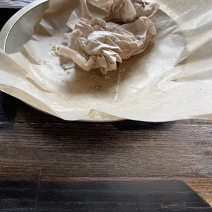 Example of what was left