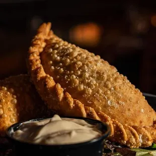 a plate of fried food