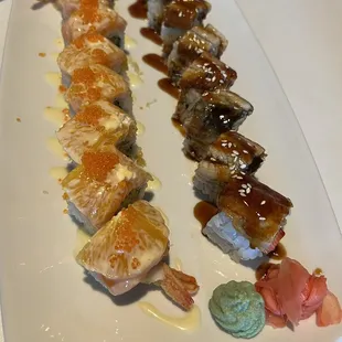sushi and sashimi, food, sashimi, sushi