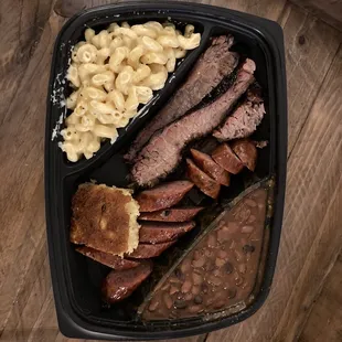 Two Meat Platter(sausage &amp; brisket)