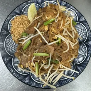 Pad Thai beef