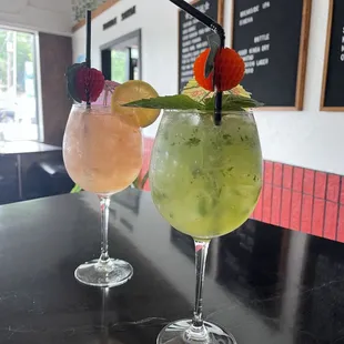 Basil Mojitos, Ginger Tears