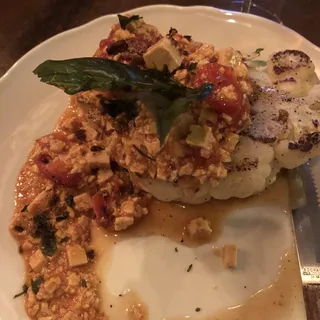 Pan Roasted Cauliflower Steak