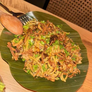 Mushroom Egg Noodles (Pancit Kabute)