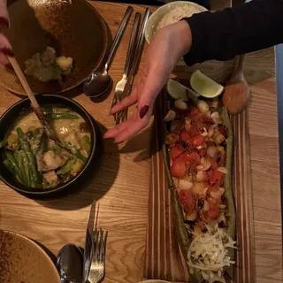 Vegetable & Shrimp Stew (Ginataang Gulay)