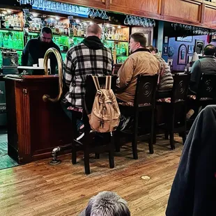 a dog on the floor