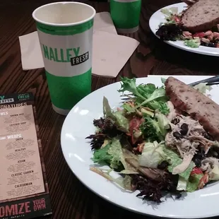 Delicious, fresh food. It is my new favorite place to eat.