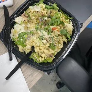 Alfredo Noodle Bowl
