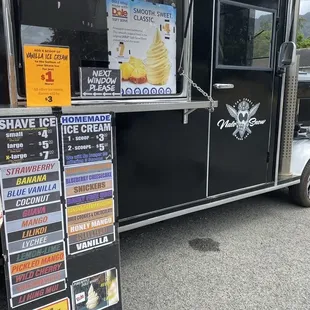 a mobile ice cream truck