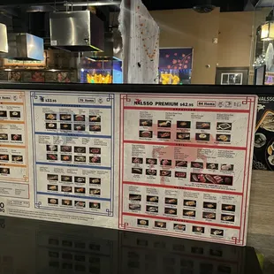New menu new design!