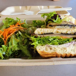 Portobello Mushroom Sandwich