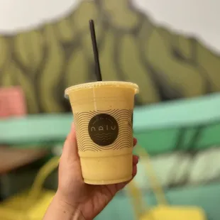 Mango colada smoothie