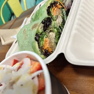 Ala Moana Açaí &amp; Tuna wrap! BOMB! We'll be coming back!