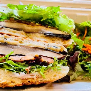 Portabello mushroom sandwhich!