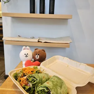Veggie wrap - fresh and delicious!
