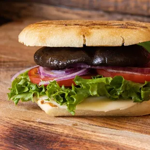 Portobello Mushroom Sandwich