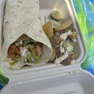 Steak & Shrimp Burritos