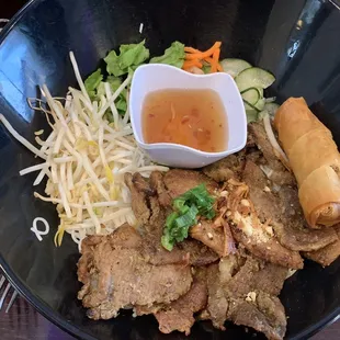 Pork vermicelli bowl