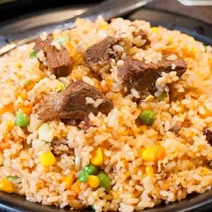 Beef fried rice