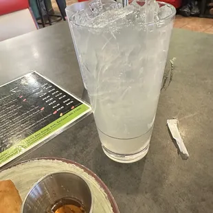 Da Chanh...used to taste much better, was darker and had mint leaves. Not sure what happened but not worth $7