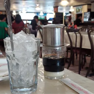 Waiting for the drip to finish up