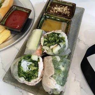 Pork &amp; Shrimp Goi Cuon/ Summer rolls