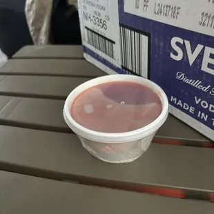 Sweet &amp; sour (duck sauce)