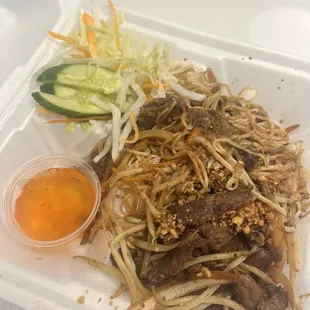 Beef Rice Noodle Bowl