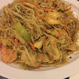 Egg Singapore Noodles
