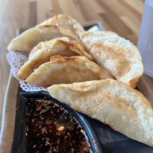 gyoza. kinda lackluster