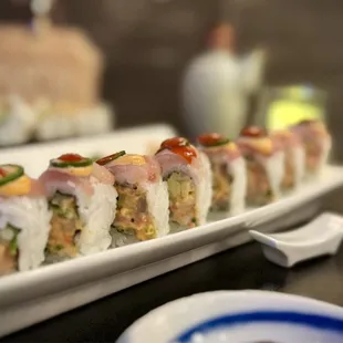 Special Yellowtail Roll