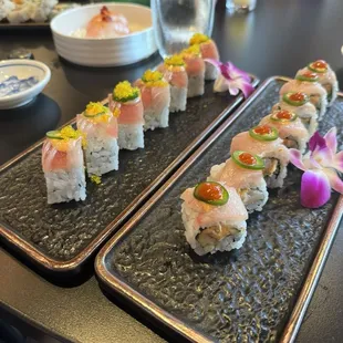 sushi, food, sushi and sashimi, sashimi